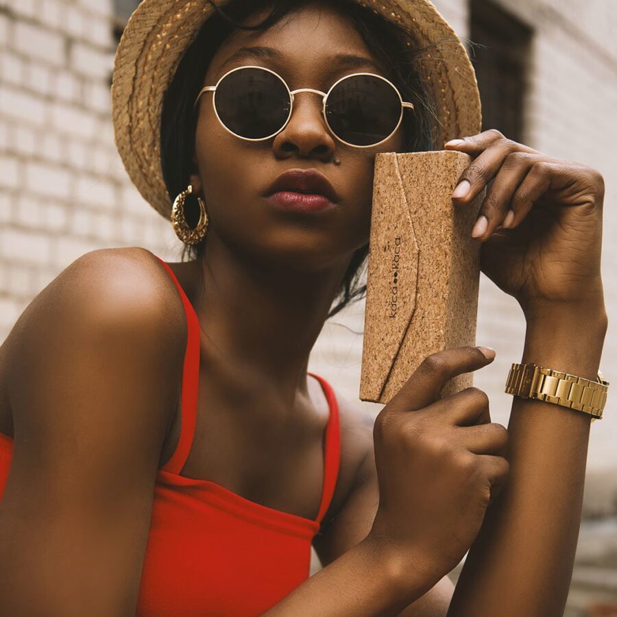 Vintage round lens sunglasses